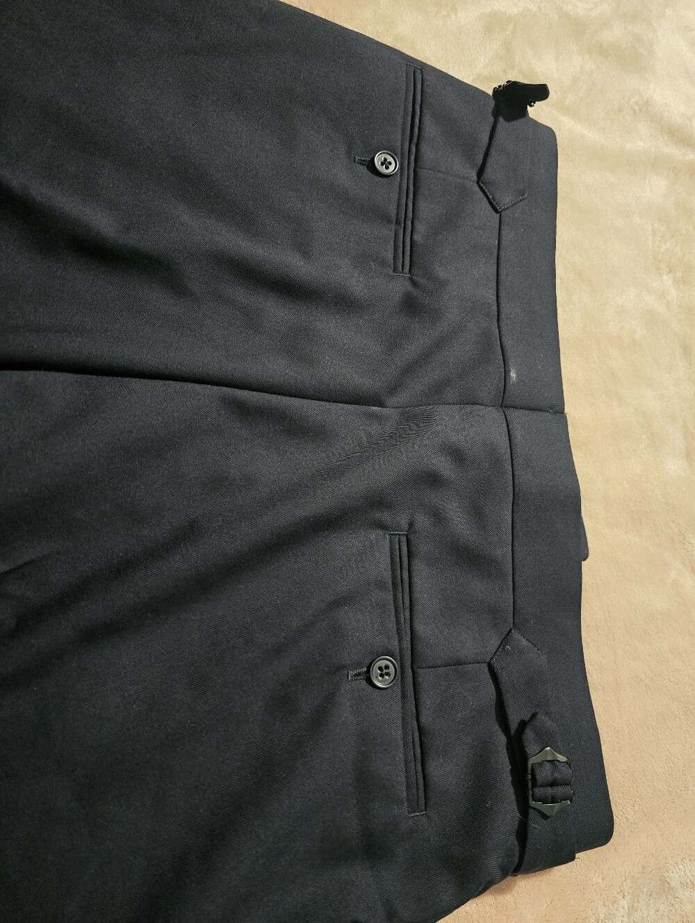 Ralph Lauren Purple Label Gregory Hand-Tailored Wool Suit Trouser Pants Size 34 - Picture 7 of 8